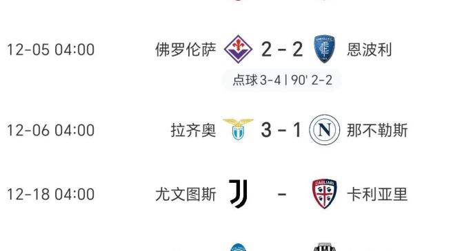 包含尤文图斯在客场失利，积分榜略微下滑的词条